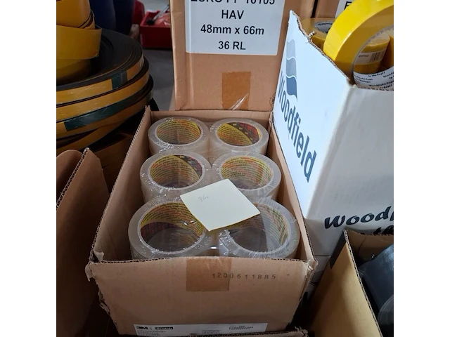 Ca. 700x diverse rollen tape - afbeelding 17 van  18