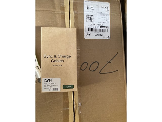 Ca. 700x laadkabel, kost mobile, usb-a naar usb-c - afbeelding 3 van  3