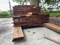 Ca. 70x angelim pedra beschoeiingsplanken, 20x150mm, lengte 32/400cm, 38/450cm - afbeelding 3 van  3