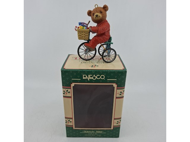 Ca. 70x beeldje, enesco, travelin trike - afbeelding 1 van  7