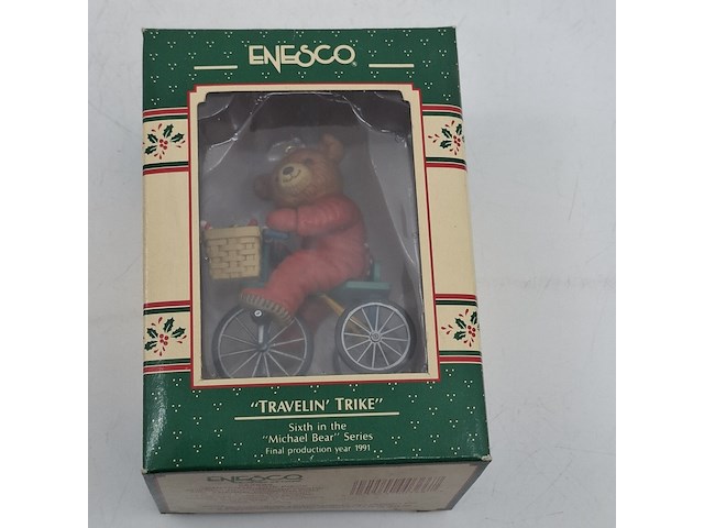 Ca. 70x beeldje, enesco, travelin trike - afbeelding 6 van  7