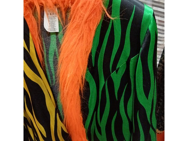 Ca. 70x carnaval feestkleding neon - afbeelding 5 van  8