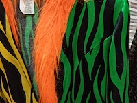 Ca. 70x carnaval feestkleding neon - afbeelding 5 van  8
