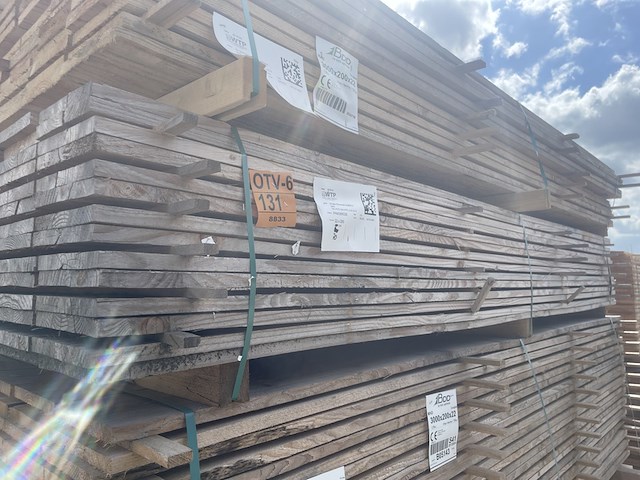 Ca. 70x douglas planken fijnbezaagd, 22x200mm, lengte 300cm - afbeelding 4 van  4