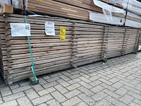 Ca. 70x douglas planken fijnbezaagd, 22x200mm, lengte 400cm - afbeelding 4 van  4
