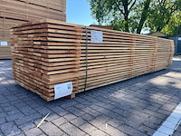 Ca. 70x douglas planken fijnbezaagd, 24x150mm, lengte 500cm - afbeelding 2 van  4