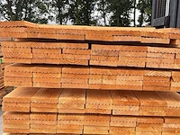 Ca. 70x douglas vlonderplanken, 25x140mm, lengte 500cm - afbeelding 3 van  4