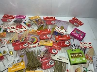 Ca. 70x feestartikelen, nieuw in originele verpakking - afbeelding 3 van  7