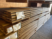 Ca. 70x guyana ipé country grade planken geschaafd, 18x140mm, lengte 350cm - afbeelding 2 van  3