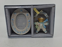 Ca. 70x hanger met foto lijstje, cherished teddies, let it snow - afbeelding 1 van  6