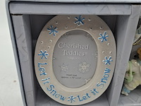 Ca. 70x hanger met foto lijstje, cherished teddies, let it snow - afbeelding 2 van  6