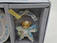 Ca. 70x hanger met foto lijstje, cherished teddies, let it snow - afbeelding 3 van  6