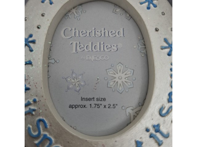 Ca. 70x hanger met foto lijstje, cherished teddies, let it snow - afbeelding 6 van  6
