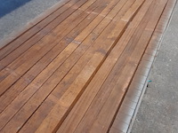 Ca. 70x hardhouten paal, 7 x 7 x 400 cm - afbeelding 4 van  5