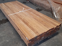 Ca. 70x hardhouten regel, 4,5 x 7 x 275 cm - afbeelding 1 van  6