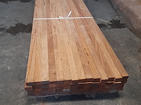 Ca. 70x hardhouten regel, 4,5 x 7 x 275 cm - afbeelding 2 van  6