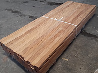 Ca. 70x hardhouten regel, 4,5 x 7 x 275 cm - afbeelding 3 van  6