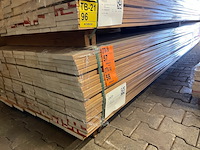 Ca. 70x louro vermehlo planken geschaafd, 21x145mm, lengte 425cm - afbeelding 4 van  4