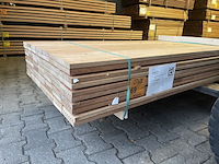 Ca. 70x mandioqueira vlonderplanken, 21x120mm, lengte 300cm - afbeelding 4 van  4