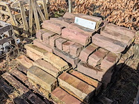 Ca. 70x stapelblok, natuursteen, breukruw - afbeelding 1 van  4