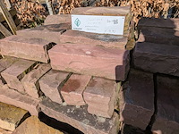 Ca. 70x stapelblok, natuursteen, breukruw - afbeelding 3 van  4