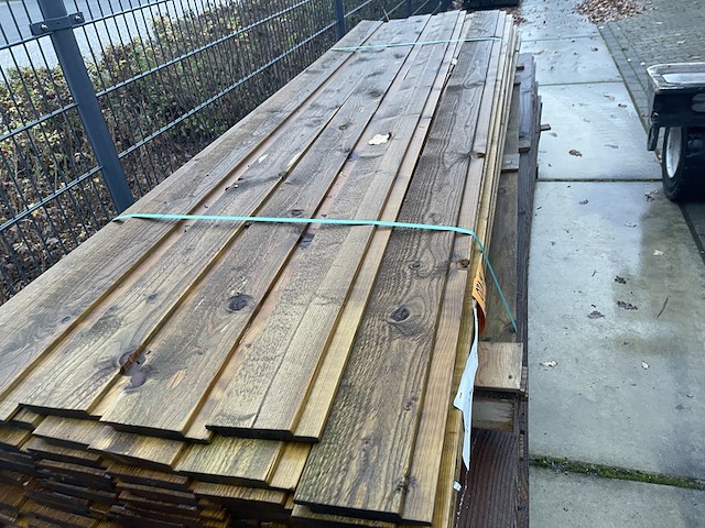 Ca. 70x vuren geïmpregneerd, 22x150mm, lengte 270cm - afbeelding 1 van  3