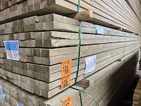 Ca. 70x vuren regels geschaafd geïmpregneerd, 45x70mm, lengte 540cm - afbeelding 4 van  4