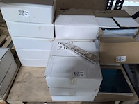 Ca 70x wandtegel matje zilver - afbeelding 2 van  2