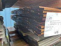 Ca. 71x douglas halfhouts rabat, 18x130mm, lengte 500cm - afbeelding 3 van  3