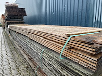 Ca. 71x douglas halfhoutsrabat, 18x130mm, lengte 500cm - afbeelding 2 van  3
