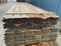 Ca. 71x douglas halfhoutsrabat, 18x130mm, lengte 500cm - afbeelding 3 van  3