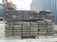 Ca. 71x douglas halfhoutsrabat, 18x130mm, lengte 500cm - afbeelding 2 van  3