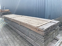Ca. 71x douglas halfhoutsrabat, 18x130mm, lengte 500cm - afbeelding 3 van  3
