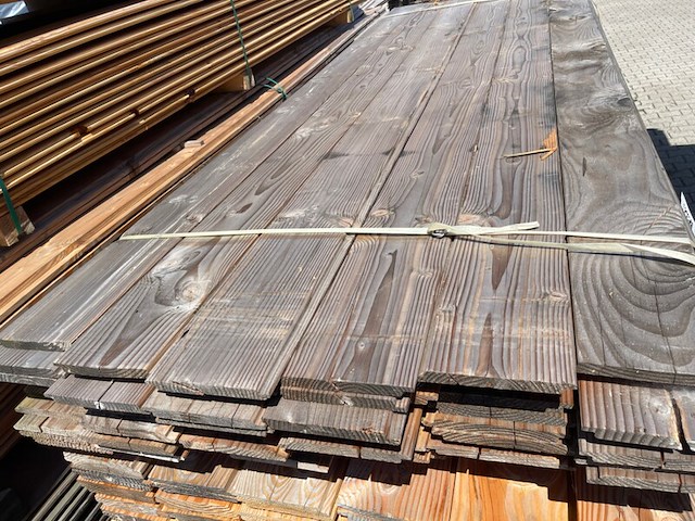 Ca. 71x douglas wisselsponning, 18x190mm, lengte 300cm - afbeelding 1 van  3