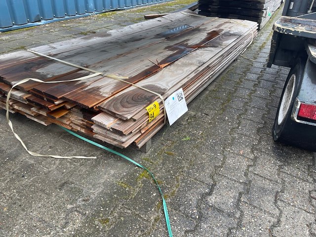 Ca. 71x douglas wisselsponning/halfhoutsrabat, 18x190mm, lengte 300cm - afbeelding 2 van  3