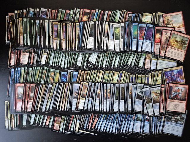 Ca. 720x magic: the gathering kaarten - afbeelding 1 van  5