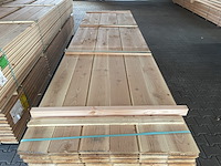 Ca. 72x douglas veer en groef, 18x185mm, lengte 400cm - afbeelding 1 van  3