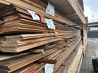 Ca. 72x douglas wisselsponning, 18x190mm, lengte 500cm - afbeelding 2 van  3