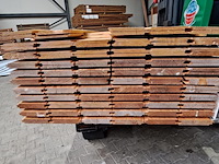 Ca. 72x douglas wisselsponning/halfhoutsrabat, 18x190mm, lengte 300cm - afbeelding 3 van  4