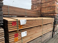 Ca. 72x douglas wisselsponning/halfhoutsrabat, 18x190mm, lengte 300cm - afbeelding 2 van  3