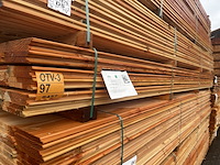 Ca. 72x douglas wisselsponning/halfhoutsrabat, 18x190mm, lengte 400cm - afbeelding 4 van  4