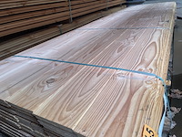 Ca. 72x douglas wisselsponning/halfhoutsrabat, 18x190mm, lengte 400cm - afbeelding 1 van  3