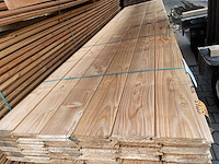 Ca. 72x douglas wisselsponning/halfhoutsrabat, 18x190mm, lengte 500cm - afbeelding 1 van  3