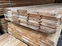 Ca. 72x douglas wisselsponning/halfhoutsrabat, 18x190mm, lengte 500cm - afbeelding 3 van  3