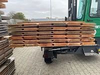 Ca. 72x douglas wisselsponning/halfhoutsrabat, 18x190mm, lengte 500cm - afbeelding 3 van  3