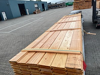 Ca. 72x douglas zweeds rabat, 26x190mm, lengte 500cm - afbeelding 1 van  3