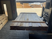 Ca. 72x guyana ipé country grade planken geschaafd, 18x90mm, lengte 200cm - afbeelding 1 van  3