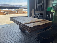 Ca. 72x guyana ipé country grade planken geschaafd, 18x90mm, lengte 200cm - afbeelding 3 van  3