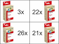 Ca. 72x inktcartridges voor canon canon cli-526, recycleclub
