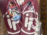 Ca. 72x paar teenslippers - mixpartij - afbeelding 5 van  5